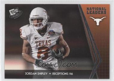 2010 Press Pass - [Base] #74 - National Leaders - Jordan Shipley