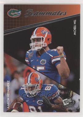 2010 Press Pass - [Base] #94 - Teammates - Tim Tebow, Aaron Hernandez