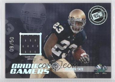 2010 Press Pass - Gridiron Gamers - Holofoil #PP-GT - Golden Tate /50