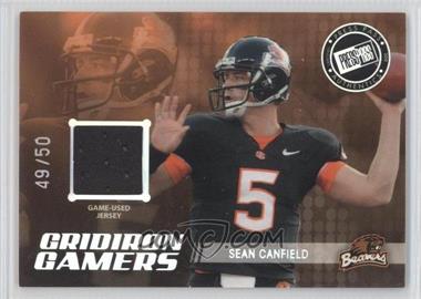 2010 Press Pass - Gridiron Gamers - Holofoil #PP-SC - Sean Canfield /50