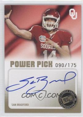 2010 Press Pass - Power Pick Autographs #PP-SB - Sam Bradford /175