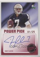 Jimmy Clausen [EX to NM] #/25