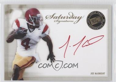 2010 Press Pass - Saturday Signatures - Gold Red Ink #SS-JM - Joe McKnight