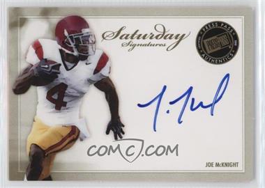 2010 Press Pass - Saturday Signatures #SS-JM - Joe McKnight