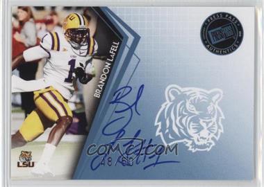 2010 Press Pass - Signings - Blue #PPS-BL - Brandon LaFell /50