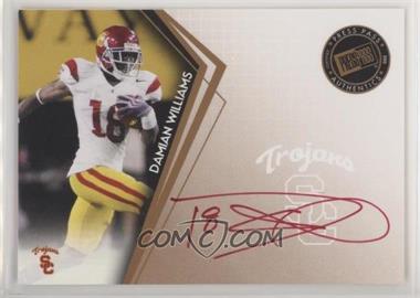 2010 Press Pass - Signings - Bronze Red Ink #PPS-DW.1 - Damian Williams