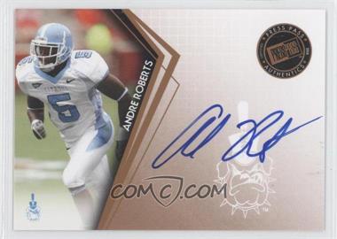 2010 Press Pass - Signings - Bronze #PPS-AR - Andre Roberts