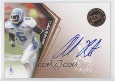 2010 Press Pass - Signings - Bronze #PPS-AR - Andre Roberts