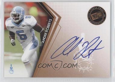 2010 Press Pass - Signings - Bronze #PPS-AR - Andre Roberts