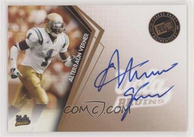 2010 Press Pass - Signings - Bronze #PPS-AV - Alterraun Verner