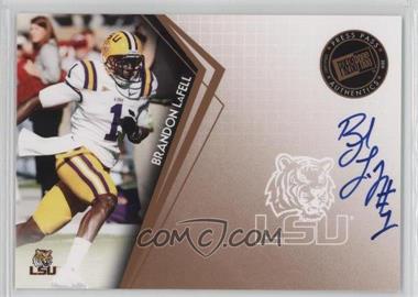 2010 Press Pass - Signings - Bronze #PPS-BL - Brandon LaFell