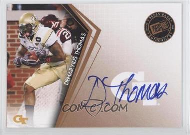 2010 Press Pass - Signings - Bronze #PPS-DT - Demaryius Thomas