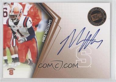 2010 Press Pass - Signings - Bronze #PPS-MW - Mike Williams