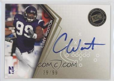 2010 Press Pass - Signings - Gold #PPS-CW - Corey Wootton /99