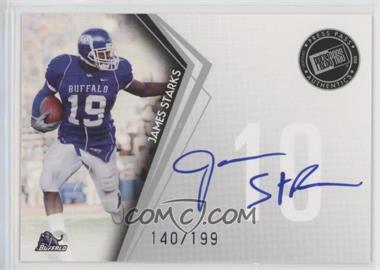 2010 Press Pass - Signings - Silver #PPS-JS.1 - James Starks /199