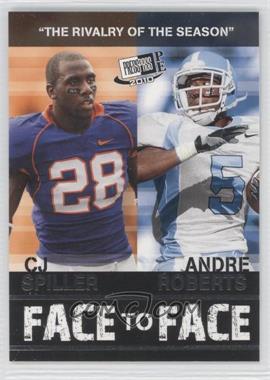 2010 Press Pass Portrait Edition - Face to Face #FF-4 - CJ Spiller, Andre Roberts