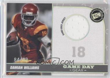 2010 Press Pass Portrait Edition - Game Day Gear - Silver Holofoil #GDG-DW - Damian Williams /99