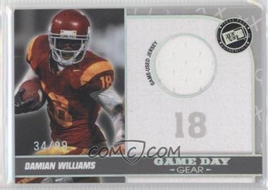 2010 Press Pass Portrait Edition - Game Day Gear - Silver Holofoil #GDG-DW - Damian Williams /99