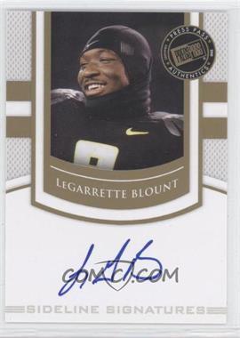 2010 Press Pass Portrait Edition - Sideline Signatures - Gold #SS-LB - LeGarrette Blount