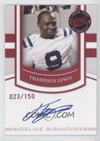 Thaddeus Lewis #/150