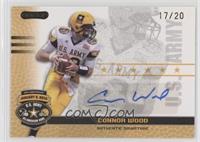 Connor Wood #/20