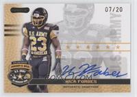 Nick Forbes #/20