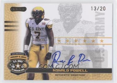 2010 Razor U.S. Army All-American Bowl - Autographs - Gold #BA-RP1 - Ronald Powell /20