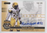 Reggie Wilson #/20