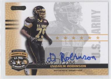 2010 Razor U.S. Army All-American Bowl - Autographs #BA-DR1 - Damien Robinson