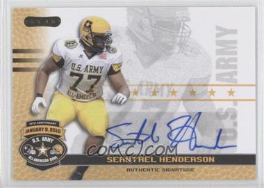 2010 Razor U.S. Army All-American Bowl - Autographs #BA-SH1 - Seantrel Henderson