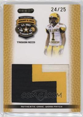 2010 Razor U.S. Army All-American Bowl - Jersey - Patch #PT-TR1 - Trovon Reed /25