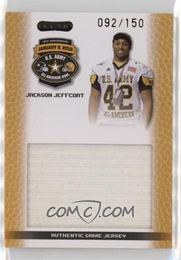 2010 Razor U.S. Army All-American Bowl - Jersey - Swatch #JS-JJ1 - Jackson Jeffcoat /150
