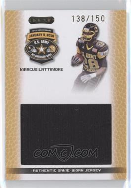 2010 Razor U.S. Army All-American Bowl - Jersey - Swatch #JS-ML1 - Marcus Lattimore /150