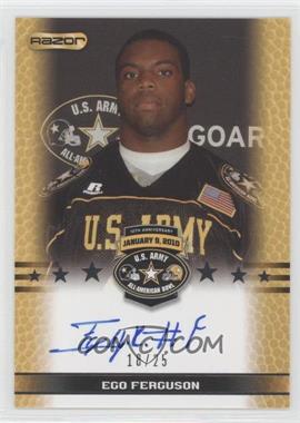 2010 Razor U.S. Army All-American Bowl - Selection Tour Autograph #TA-EF1 - Ego Ferguson /25