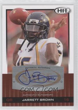 2010 SAGE Hit - [Base] - Autographs #A16 - Jarrett Brown