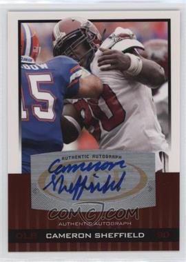 2010 SAGE Hit - [Base] - Autographs #A94 - Cameron Sheffield