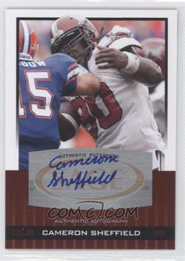 2010 SAGE Hit - [Base] - Autographs #A94 - Cameron Sheffield