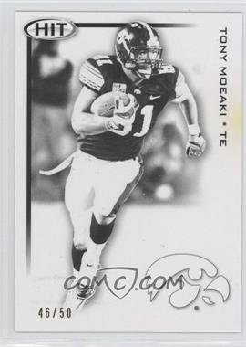 2010 SAGE Hit - [Base] - Black Make Ready #MR 24 - Tony Moeaki /50