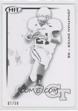 2010 SAGE Hit - [Base] - Black Make Ready #MR 82 - Jonathan Dwyer /50