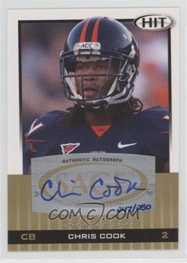 2010 SAGE Hit - [Base] - Gold Autographs #A41 - Chris Cook /250