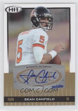 2010 SAGE Hit - [Base] - Gold Autographs #A5 - Sean Canfield /250