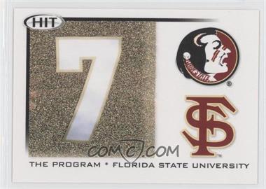 2010 SAGE Hit - [Base] - Gold #38 - The Program - Florida State University