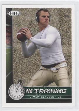 2010 SAGE Hit - [Base] - Gold #69 - In Training - Jimmy Clausen