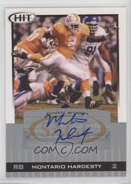 2010 SAGE Hit - [Base] - Silver Autographs #A58 - Montario Hardesty