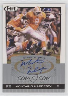 2010 SAGE Hit - [Base] - Silver Autographs #A58 - Montario Hardesty