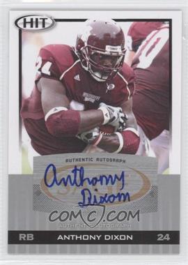 2010 SAGE Hit - [Base] - Silver Autographs #A78 - Anthony Dixon