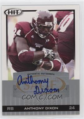 2010 SAGE Hit - [Base] - Silver Autographs #A78 - Anthony Dixon