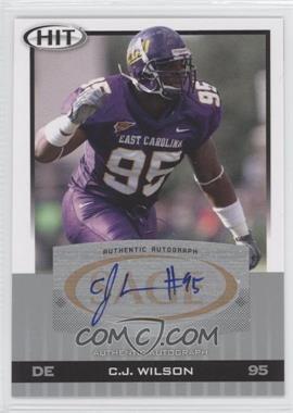 2010 SAGE Hit - [Base] - Silver Autographs #A95 - C.J. Wilson