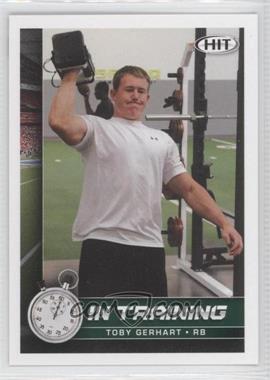 2010 SAGE Hit - [Base] #75 - In Training - Toby Gerhart