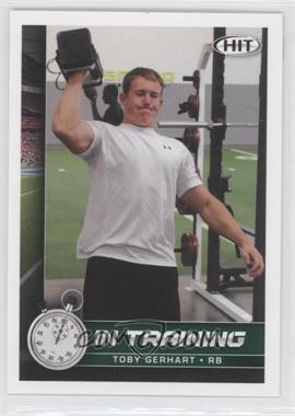 2010 SAGE Hit - [Base] #75 - In Training - Toby Gerhart